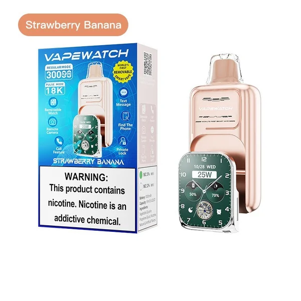 JNR VapeWatch Removable Screen 30K Vape (5%,20ml) - Image 5