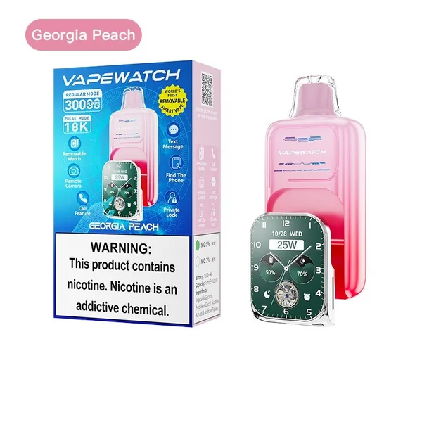 JNR VapeWatch Removable Screen 30K Vape (5%,20ml) - Image 9