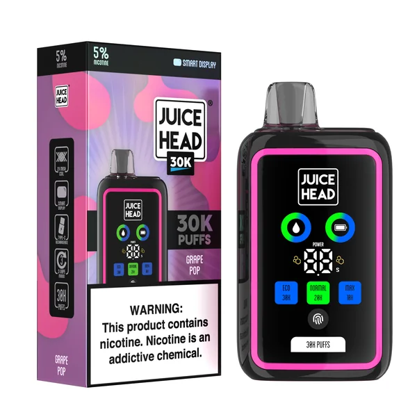 JUICE HEAD 30K - Grape Pop