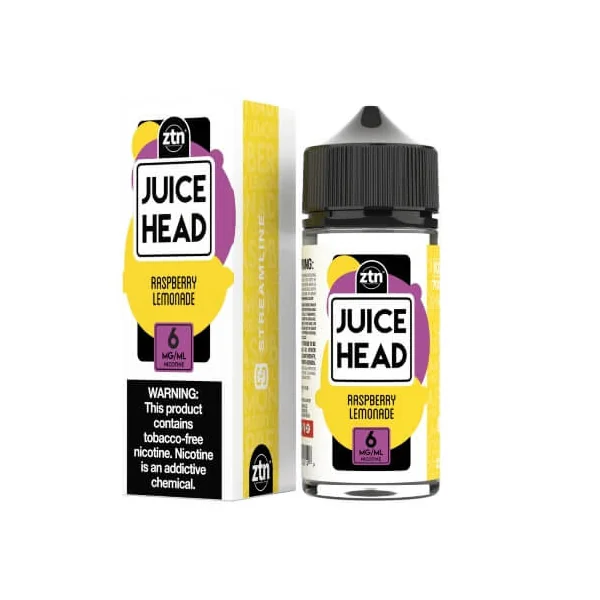Juice Head E-Liquid - Raspberry Lemonade - 100ml