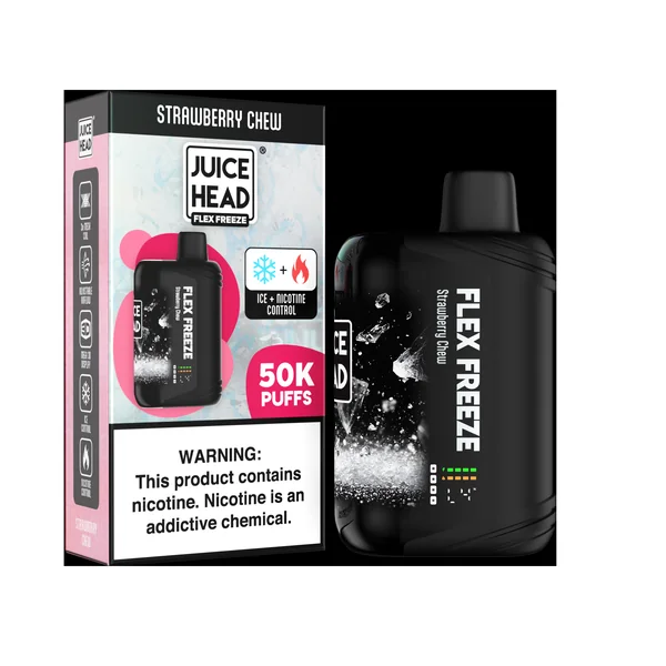 JUICE HEAD FLEX FREEZE - Strawberry Chew