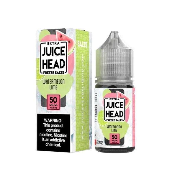 Juice Head Freeze Salt E-Liquid - Watermelon Lime Freeze - 30ml
