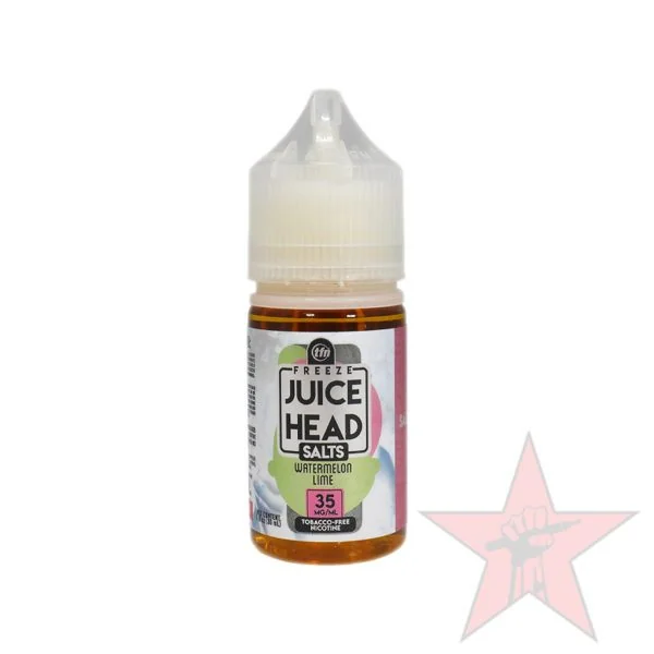Juice Head Freeze- Watermelon Lime - Salt Nic - 30mL