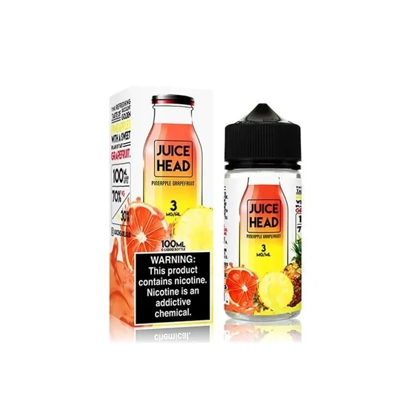 Juice Head Pineapple Grapefruit E-Liquid 100mL $8.99