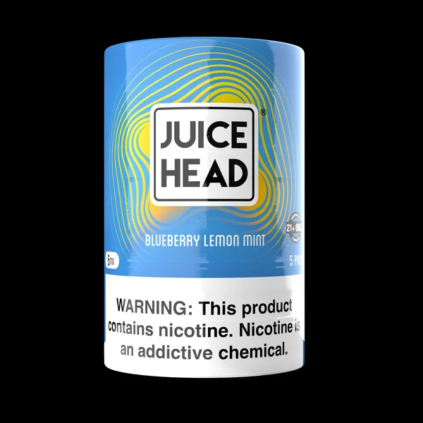 JUICE HEAD POUCHES - Blueberry Lemon Mint - 5-Pack