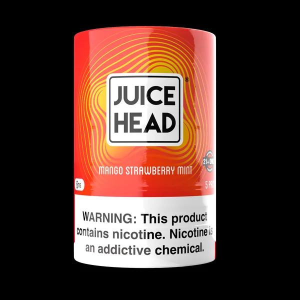 JUICE HEAD POUCHES - Mango Strawberry Mint - 5-Pack