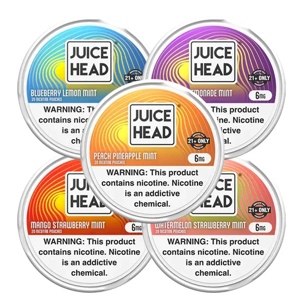 Juice Head Pouches Sampler - Vaperushusa Online Vape Store