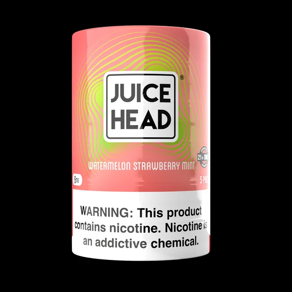 JUICE HEAD POUCHES - Watermelon Strawberry Mint - 5-Pack
