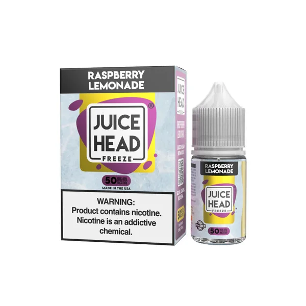 Juice Head Raspberry Lemonade Freeze Salts 30ml E-Juice