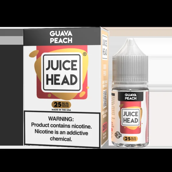 Juice Head Salt Guava Peach eJuice