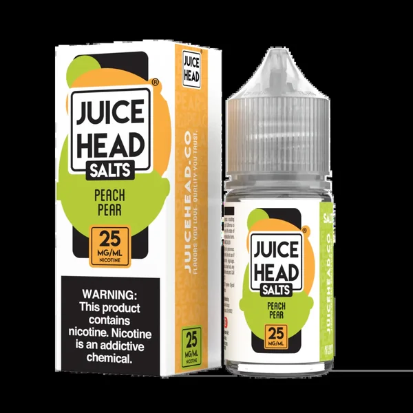 Juice Head Salts Peach Pear (Nicotine Salt) 30ml