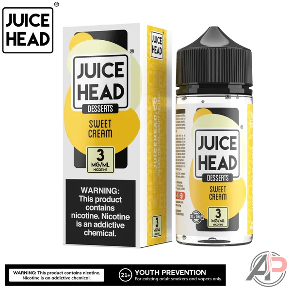 Juice Head Sweet Cream E-Liquid 100mL