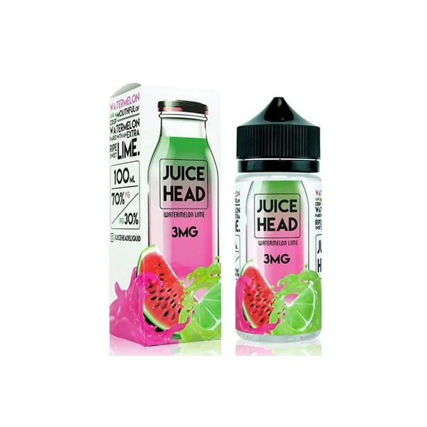 Juice Head Watermelon Lime E-Liquid 100mL $8.99