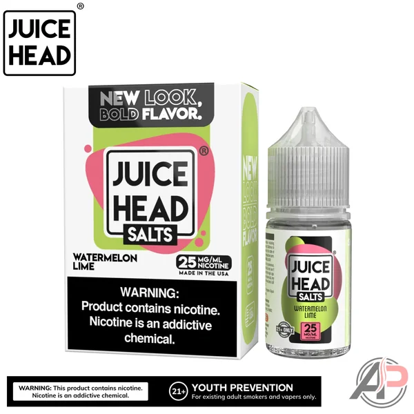 Juice Head Watermelon Lime E-Liquid 100mL - Image 2