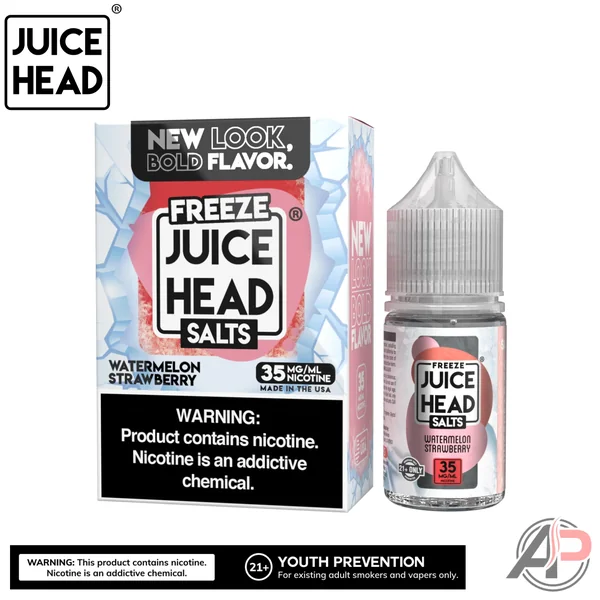 Juice Head Watermelon Strawberry Freeze E-Liquid 100mL - Image 2