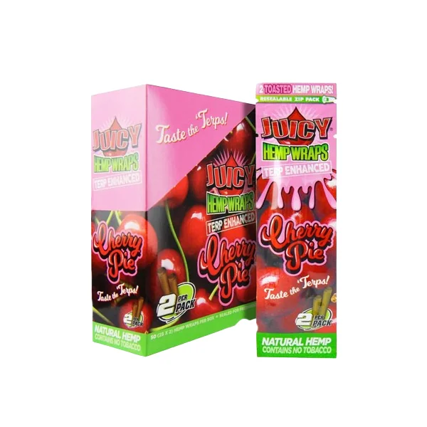 Juicy Jay Terp Infused Hemp Wraps 25ct Box - Image 2