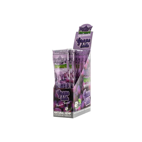 Juicy Jay Terp Infused Hemp Wraps 25ct Box - Image 4