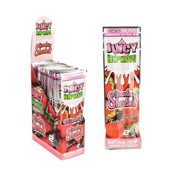 Juicy Jay Terp Infused Hemp Wraps 25ct Box - Image 10