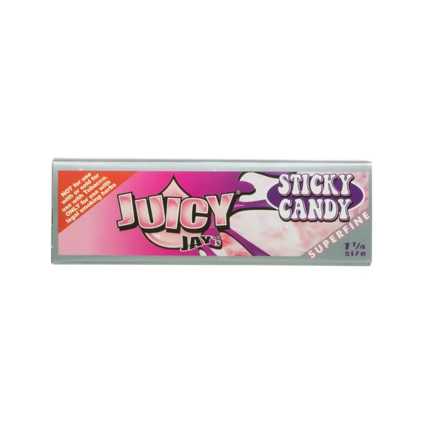 Juicy Jay's Sticky Candy Superfine 1-1/4 Rolling Papers