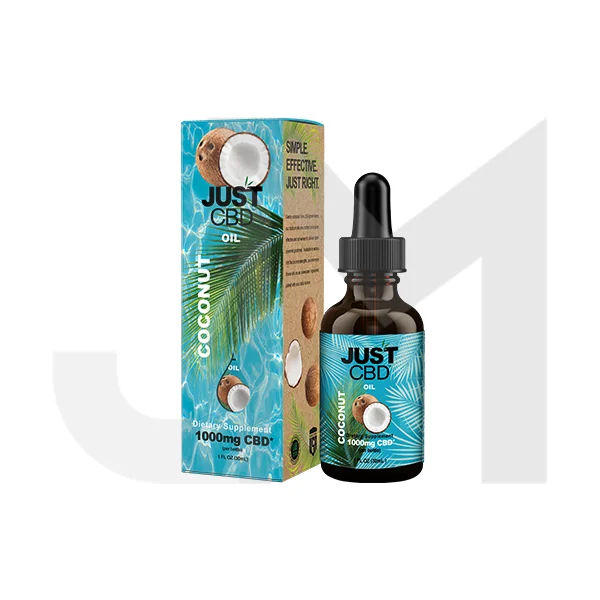 Just CBD 1000mg Coconut Oil Tincture - 30ml