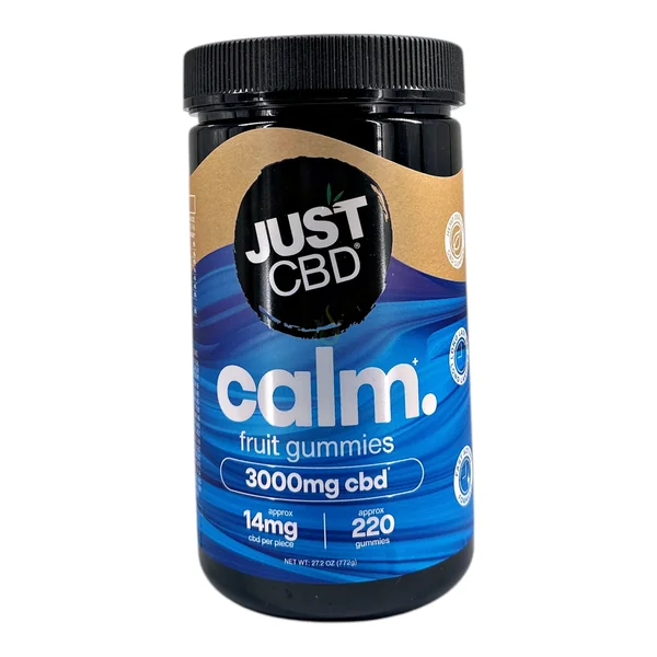 Just CBD Calm 3000mg Fruit Gummies
