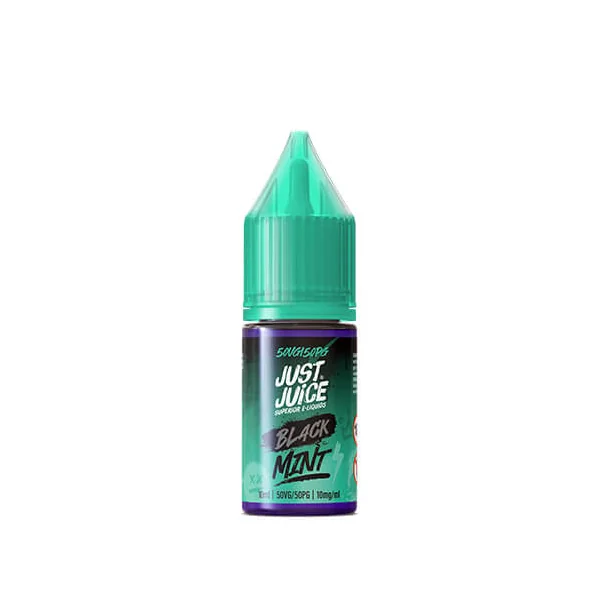 Just Juice Black Mint 10ml Nic Salt E-Liquid - Image 3