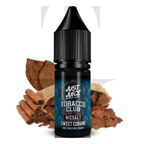 JUST JUICE SWEET CUBANO TOBACCO NIC SALT E-LIQUID