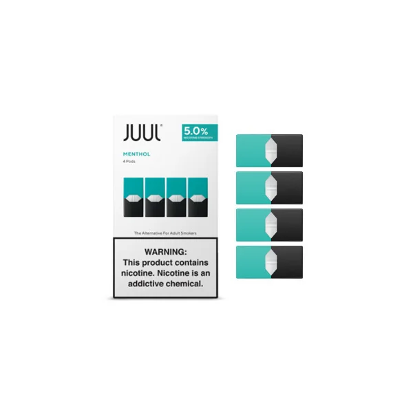 JUULpods Menthol 5% Salt Nic 4 Pack