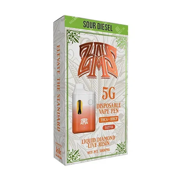 Kalibloom KIK ZAZ Blend 5000mg Disposable | Liquid Diamond Live Resin - Image 10