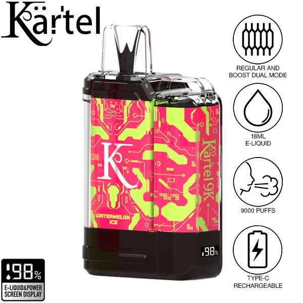 Kartel 9k by Vapmod 9000 Puffs Disposable Vape 18mL - Image 2