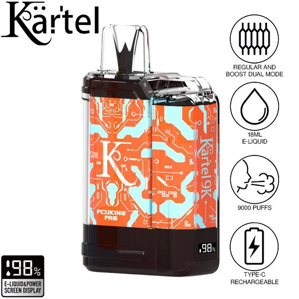 Kartel 9k by Vapmod 9000 Puffs Disposable Vape 18mL - Image 12