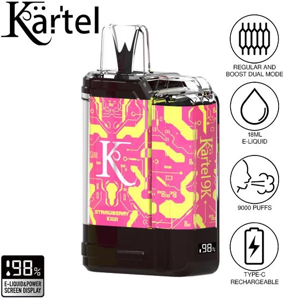 Kartel 9k by Vapmod 9000 Puffs Disposable Vape 18mL - Image 4
