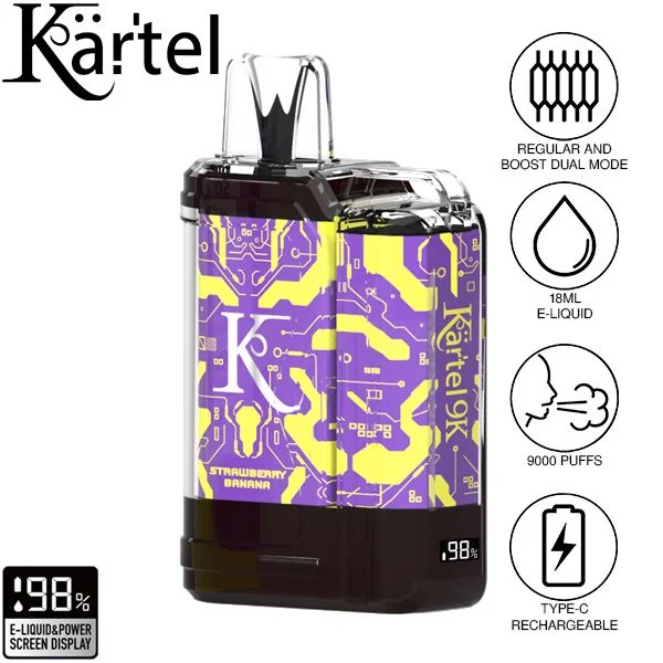 Kartel 9k by Vapmod 9000 Puffs Disposable Vape 18mL - Image 5