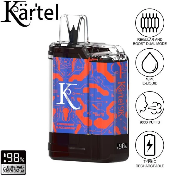 Kartel 9k by Vapmod 9000 Puffs Disposable Vape 18mL - Image 6