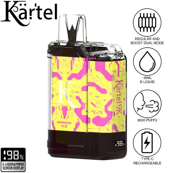 Kartel 9k by Vapmod 9000 Puffs Disposable Vape 18mL - Image 9