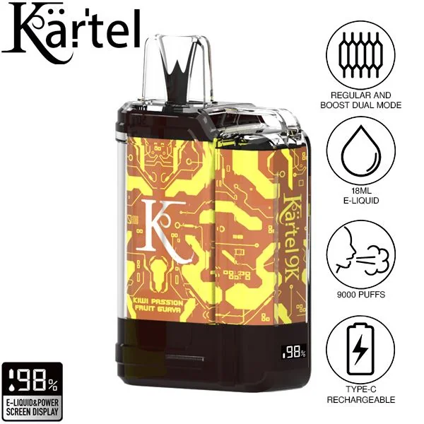 Kartel 9k by Vapmod 9000 Puffs Disposable Vape 18mL - Image 10