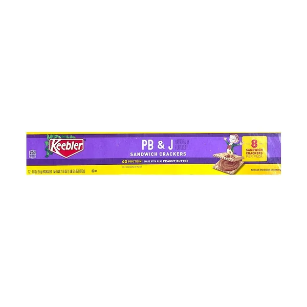 KEEBLER CLUB PB' N J 1.8OZ 12C