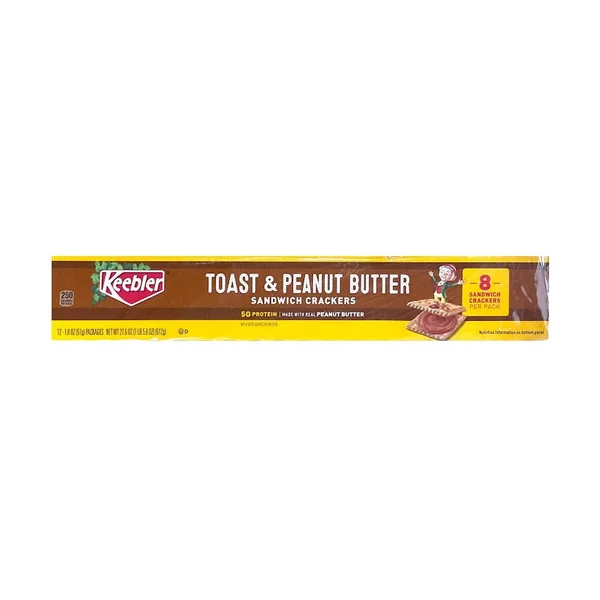 KEEBLER TOAST PEANUT BUTTER