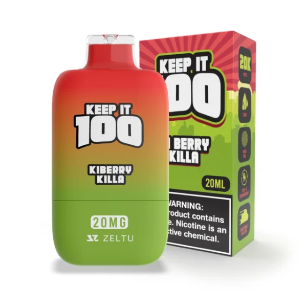 Keep It 100 20,000 Puff Disposable Vape 20mL - Image 4