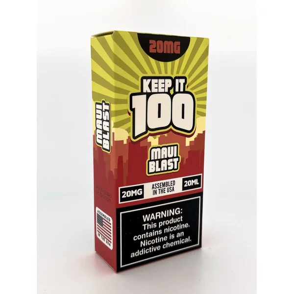 KEEP IT 100 DISPOSABLE / MAUI BLAST / 20MG / 20ML / 40K PUFFS