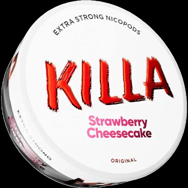 Killa Strawberry Cheesecake 13.2mg Nicotine Pouches (5 Pack)