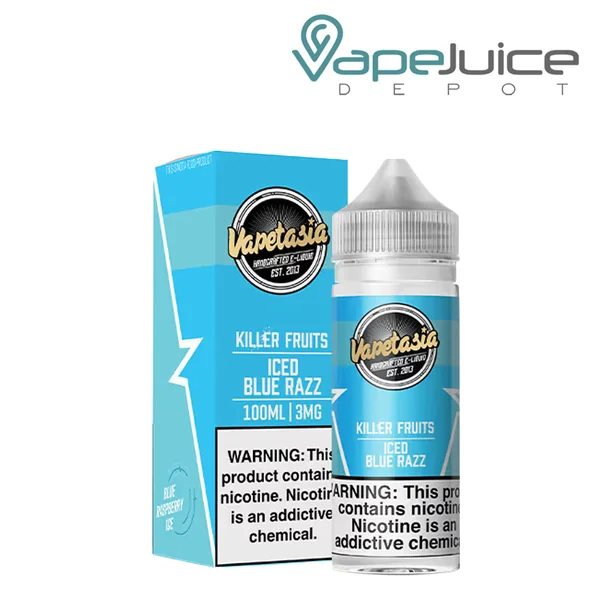 Killer Fruits Blue Razz Iced Vapetasia Synthetic 100ml