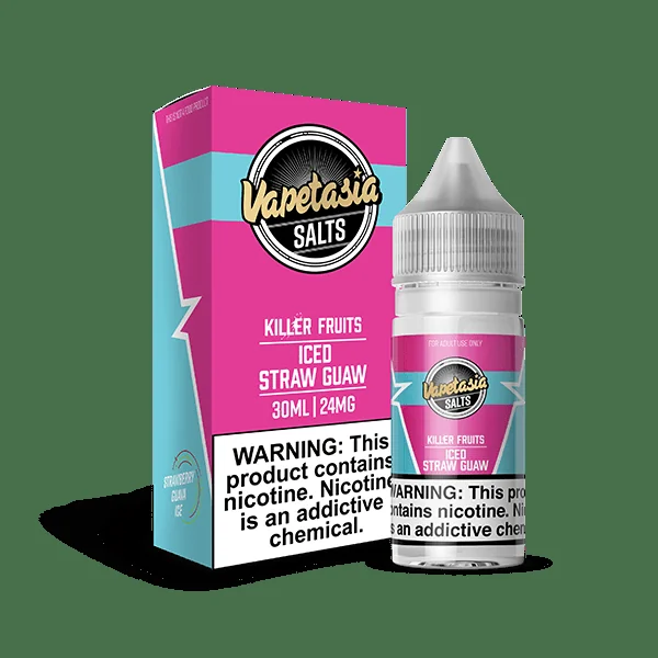Killer Fruits ICED Straw Guaw SALT - Vapetasia - 30mL