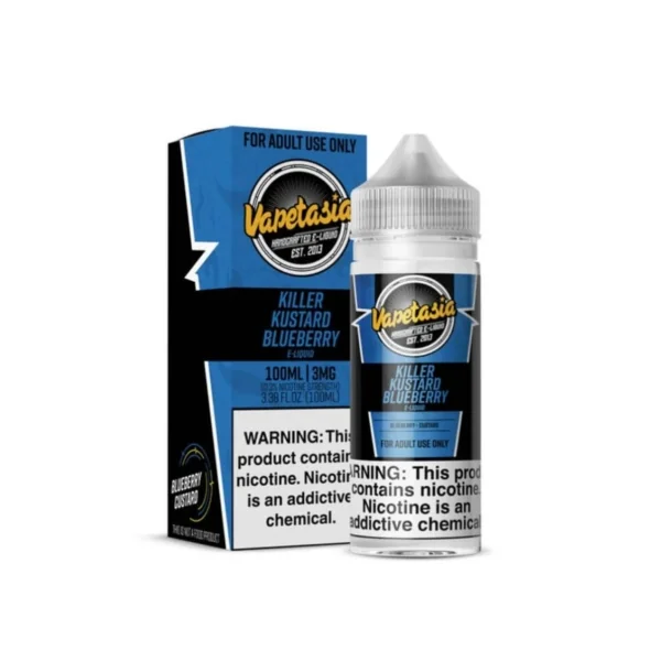 Killer Kustard Blueberry by Vapetasia 100ml