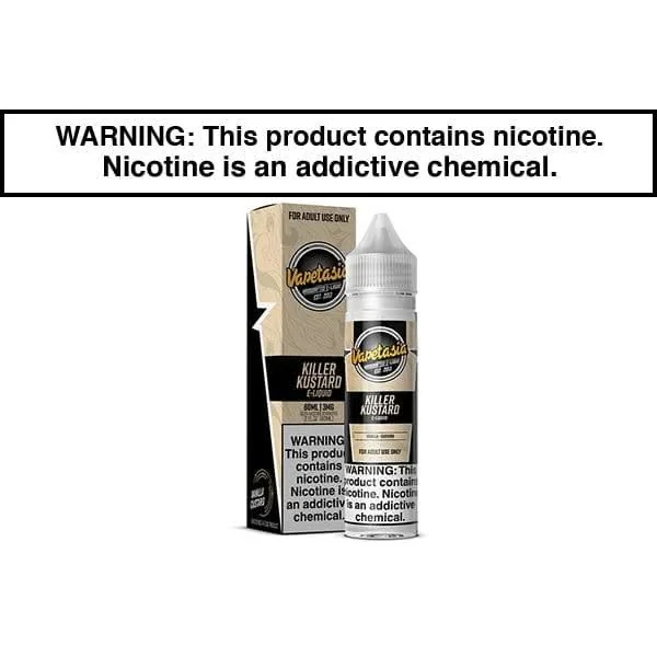 KILLER KUSTARD BY VAPETASIA 60ML/100ML - Image 2
