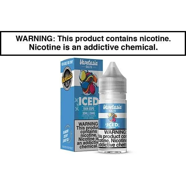 KILLER SWEETS ICED RAIN BOPS BY VAPETASIA SALTS 30ML