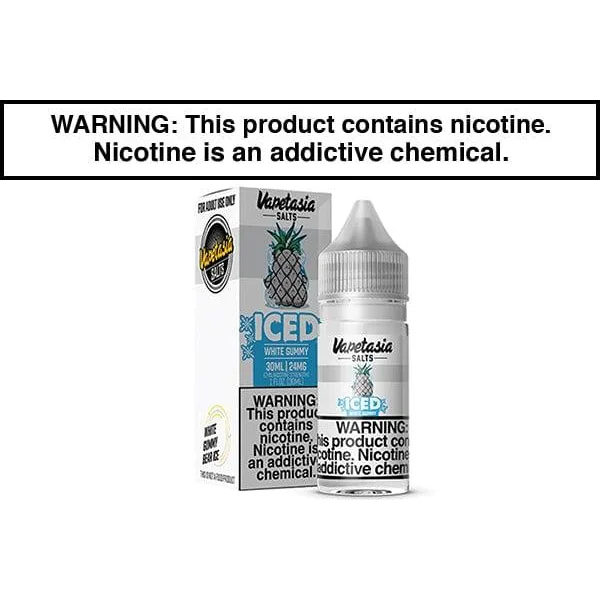 KILLER SWEETS ICED WHITE GUMMY BY VAPETASIA SALTS 30ML