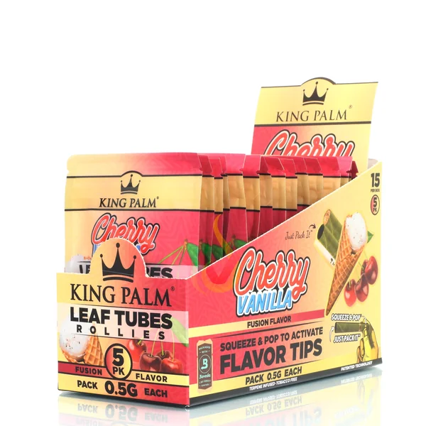King Palm Cones Leaf Tubes Rollies Case - Image 4