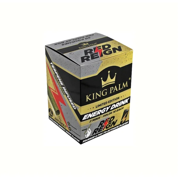 KING PALM ENRGY RED 2/20PK
