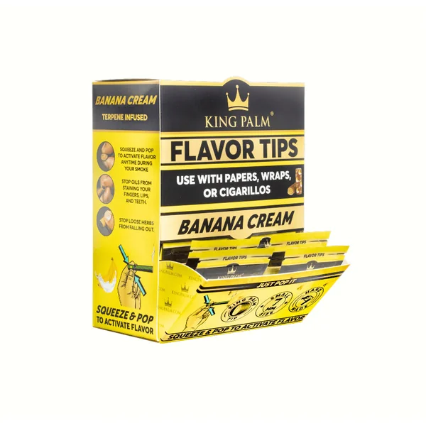 KING PALM FILTER 2/25PK BANANA